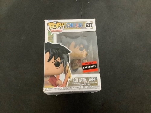 One Piece Red Hawk Luffy Funko Pop - Lot 375
