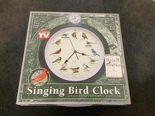 Singing Bird Clock - Lot 397