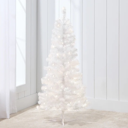 Prelit Colorful Mini Spruce Christmas Tree w/ LED Lights - 4ft - Lot 400