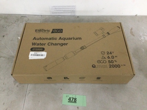 Automatic Aquarium Water Changer - Lot 478
