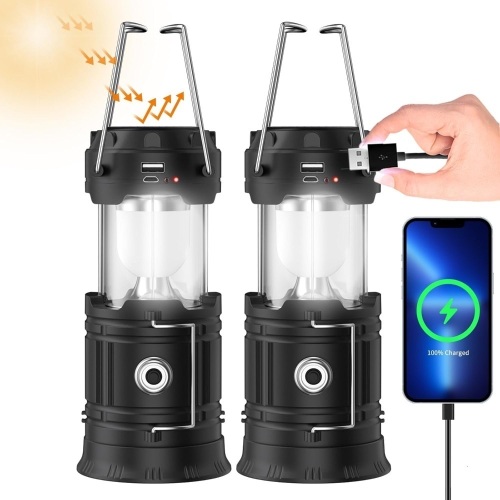 2024 Rechargeable Mini Solar Camp Lanterns - Lot 485