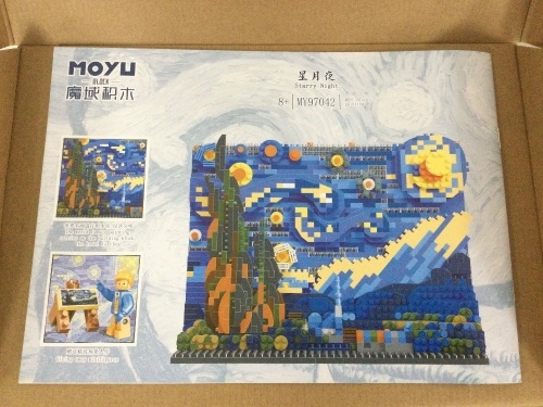 Starry Night Building Kit - 1858 Pcs - Lot 494