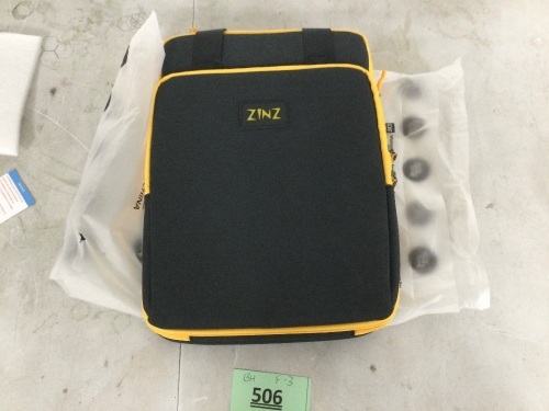 ZINZ Slim & Expandable Case 12.9 13 inch Travel Laptop Shoulder Bag for MacBook Air 13" M3/M2/M1, MacBook Pro 13" M2/M1, iPad Pro 12.9"/13"/11", iPad Air 13",B01K04 - Lot 506