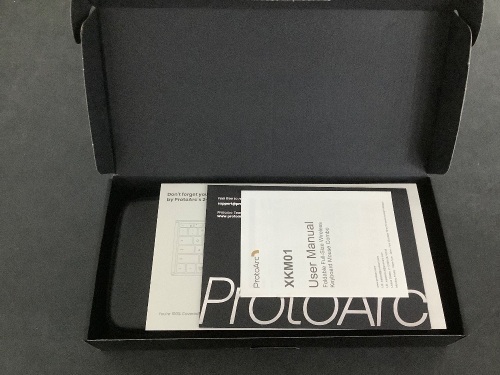ProtoArc XKM01 Foldable Full-Size Wireless Keyboard Mouse Combo - Lot 9550
