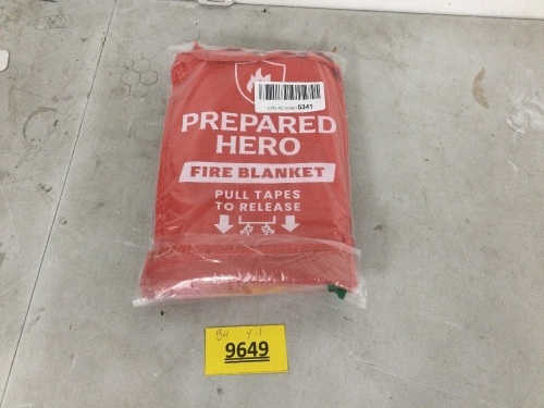 Fire Blanket - Lot 9649