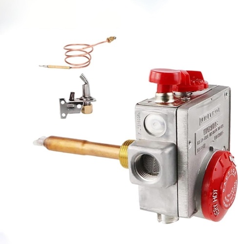 110-326 Gas Water Heater Valve,Natural Gas Water Heater Thermostat, Water Heater Replacement Parts Gas Control Valve with 1-3/8" Shank, 3-1/2" W.C - Lot 9673