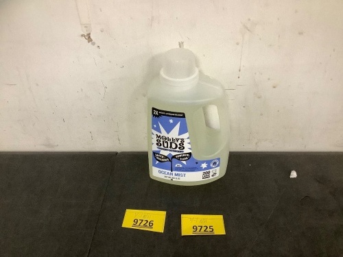 Molly Suds Laundy Detergent Ocean Mist - Lot 9725