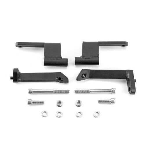 Lot of (7) 2009-2024 Harley Touring FLHT FLHR FLTR FLHX Driver Floorboard Relocation Brackets Steel - Lot 398