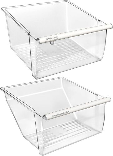 Lot of (2) Fridge Crisper Drawer For Kenmore Whirlpool  - Lot 594