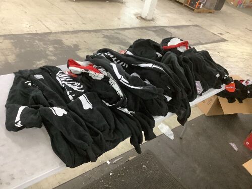 Lot of (8) Funziez! Adult Skeleton Onesies  - Lot 799