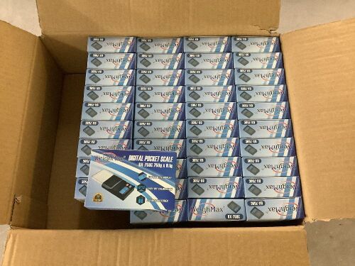 Lot of (40) WeighMax Digital Pocket Scale - Lot 809