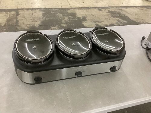 Farberware Triple Slow Cooker - Lot 505