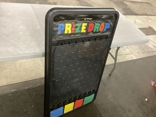 WinSpin 41"x25" Prize Drop Foldable Stand Disk Drop Board - Lot 238