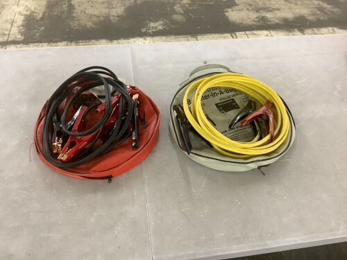Lot of (2) Jumper Cables  - Lot 639