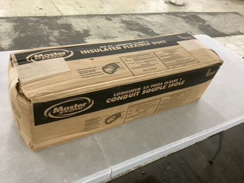 Master Flow 25' Insulated Flexible Duct  - Lot 356