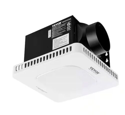 VEVOR Bathroom Exhaust Fan 80CFM Ceiling No Cut Installation High-Efficiency with Low Noise, Energy Star - Lot 135