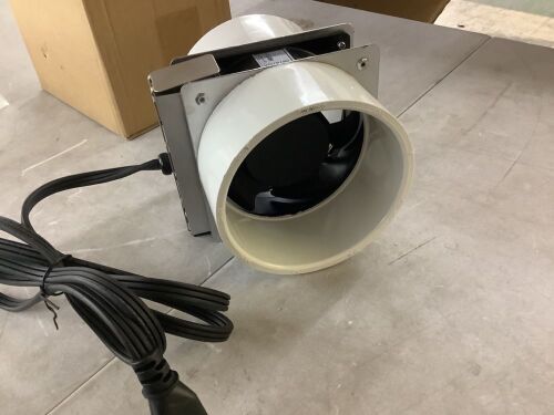 Tjernlund 70 CFM White Power PVC Radon Fan - Lot 526