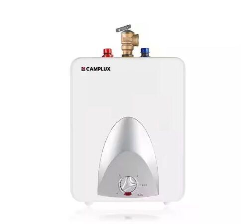 CAMPLUX 3 Gal. Compact Point of Use Mini Tank Electric Water Heater Element - Lot 33