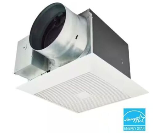 Panasonic WhisperGreen Select Pick-A-Flow 110/130 or 150 CFM Bathroom Exhaust Fan Flex-Z Fast Install bracket + 6 in. Duct Adapter - Lot 315