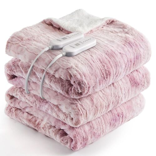CAROMIO Heated Blanket King Size 90" x 100" - Lot 423
