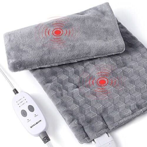 Weighted Heating Pad with Massager 12" x 24" - Lot 611