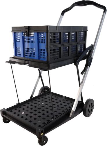 Portable Folding Service Cart with Wheels - Lot 210