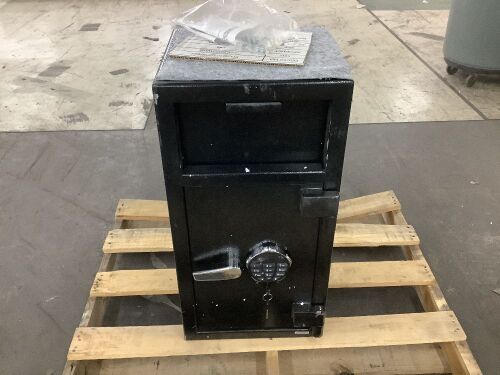 GARVEE Electronic Steel Safe with Keypad, Locking Drop Box with Slot - Keypad Untested - Lot 32