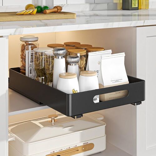Lot of (4) Pull-Out Cabinet Organizer  - Lot 144