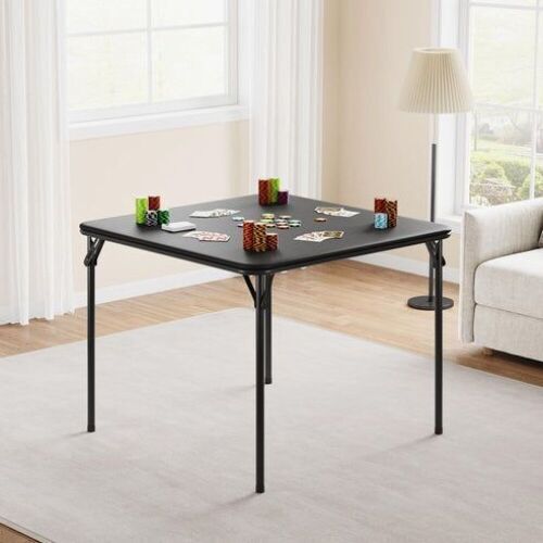 GARVEE Portable Square Folding Table, 33.6-inch - Lot 188