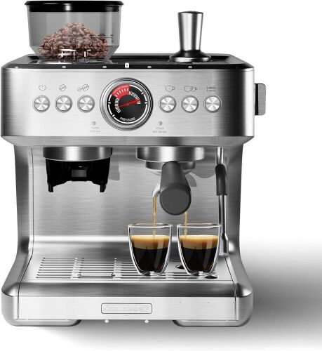 Coffee Maker with Grinder  - Lot 189