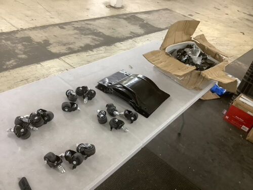 Lot of (2) Car Dolly Sets - 1 Missing Caster & 1 Hardware Pack Missing  - Lot 242