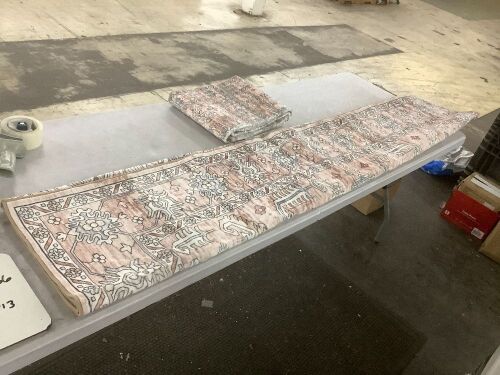 5' x 7' Area Rug & 2' x 6' Runner Rug  - Lot 184