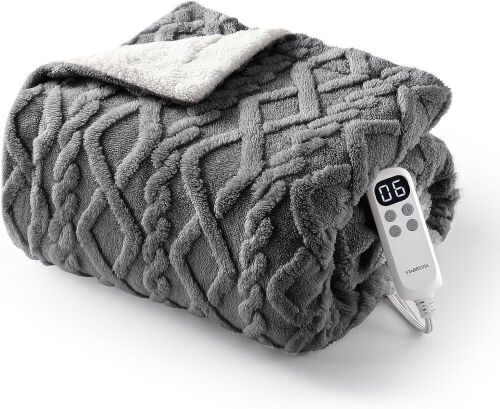 Starbedia Heated Throw Blanket  - Lot 185