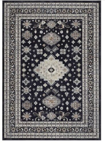 5' x 7' Washable Area Rug & 2' x 6' Runner  - Lot 186