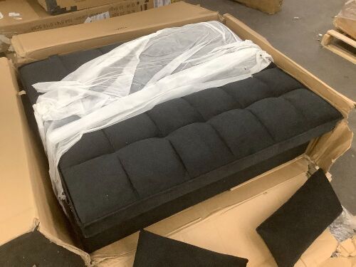 Convertible Pull-Out Sofa Bed - Damaged Corner - Lot 384