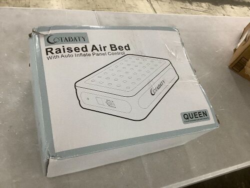 Queen Air Mattress with Auto Inflate Panel Control  - Lot 583