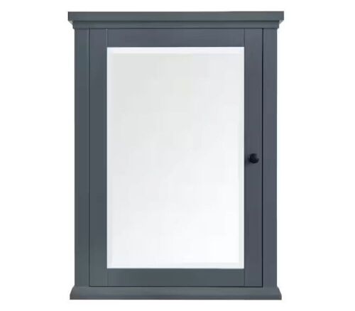 Home Decorators Collection Merryfield 24 in. W x 32 in. H Rectangular Medicine Cabinet with Mirror - Lot 106JF