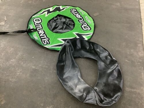 Outlantis Inflatable Snow Tube - Needs Repaired - Lot 271