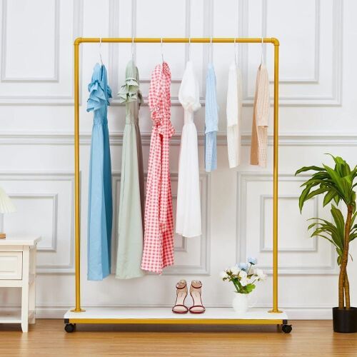 Heavy Duty Rolling Garment Rack - Lot 374