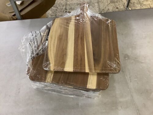 17" x 13" Wood Cutting Board, 15 Pack  - Lot 377