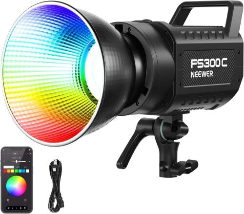 NEEWER FS300C 300W RGB LED Video Light - Lot 73