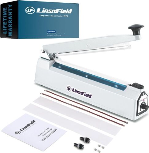 LinsnField Sealer Pro 12" Impulse Heat Sealer  - Lot 250
