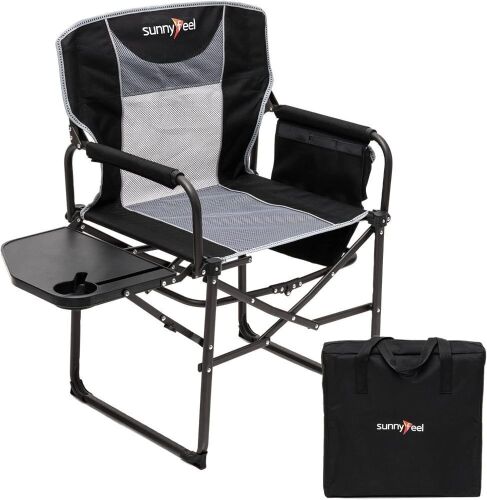  SUNNYFEEL Oversized Camping Directors Chair - Lot 252
