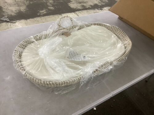 Baby Changing Basket with Pad  - Lot 309