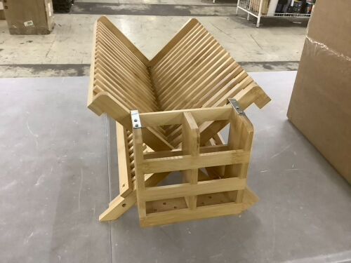 Bamboo Dish Drying Rack  - Lot 310