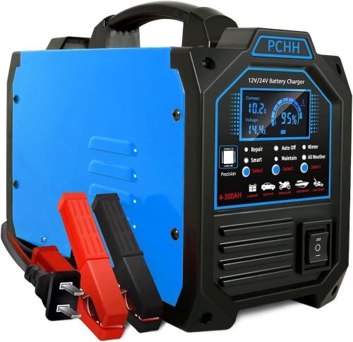 PCHH 12V/24V Automatic Battery Charger and Maintainer - Lot 105