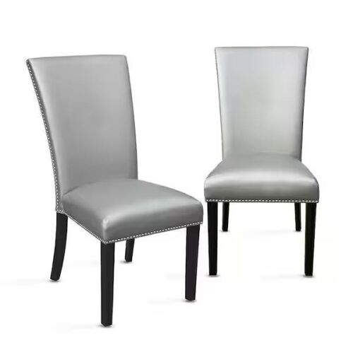 Steve Silver Camila Silver Dining Chair, Set of 2 - Lot 71JF