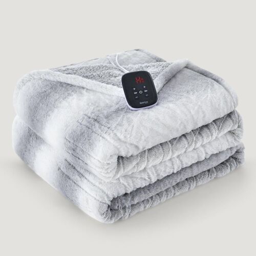 Bearhug Electric Blanket Full Size 77" x 84", 10 Heat Settings - Lot 577