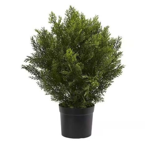 Nearly Natural 2 ft. Artificial Cedar Bush Indoor/Outdoor - Lot 418JF