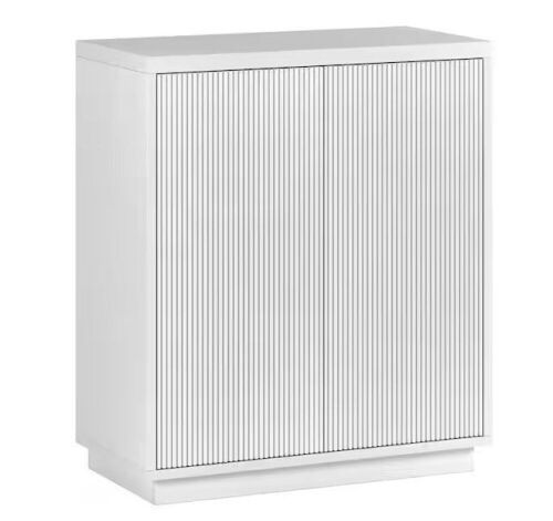 Alston 27.75 in. White Rectangular Accent Storage Cabinet - Lot 65JF